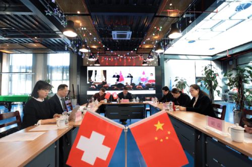 瑞士奥委会与中国冰雪运动体育教育合作视频会议在山西太原举行